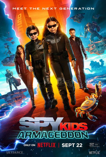 Spy Kids_ Armageddon (2023)_0 Poster Canvas Movie Film Print A0 A1 A2 A3 A4 A5 A