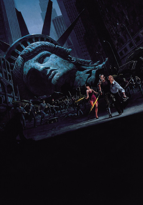 Escape From New York 03 Poster Canvas Movie Film Print A0 A1 A2 A3 A4 A5 A6 Art