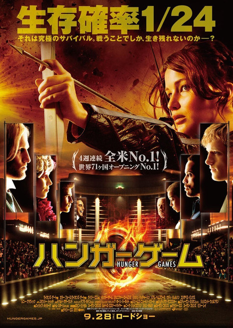 The Hunger Games (2012)_28 Poster Canvas Movie Film Print A0 A1 A2 A3 A4 A5 A6 A