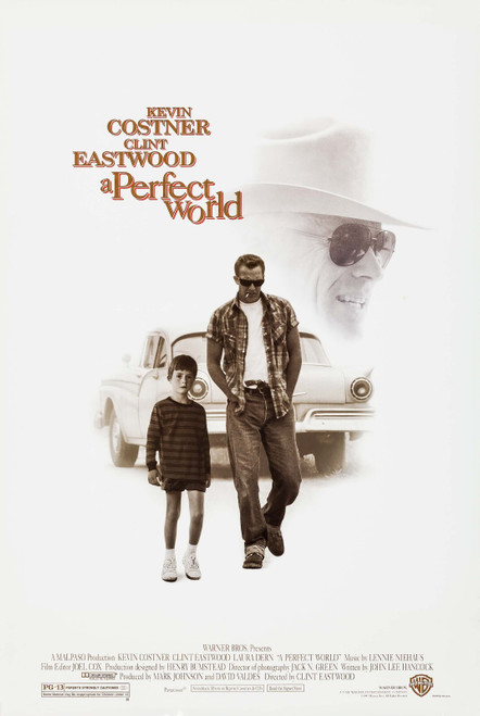A Perfect World (1993)_0 Movie Film Poster Canvas iconic design