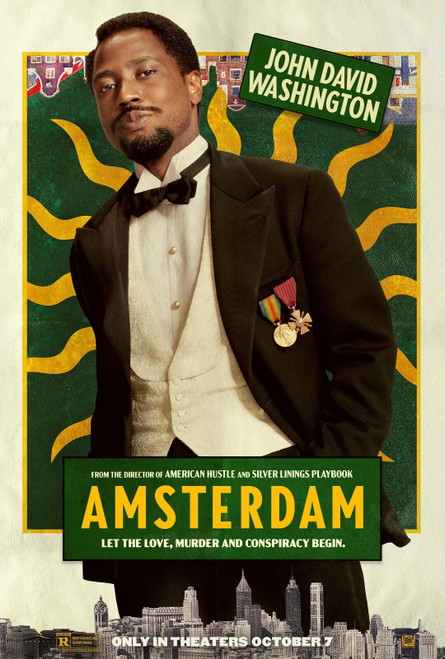 Amsterdam (2022)_5 Movie Film Poster Canvas iconic design