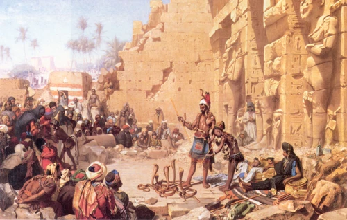 Gentz_KW_The_Snake_Charmer Poster Canvas Movie Film Print A0 A1 A2 A3 A4 A5 A6 A