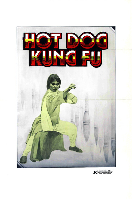 Hot Dog Kung Fu 01 Poster Canvas Movie Film Print A0 A1 A2 A3 A4 A5 A6 Art Wall