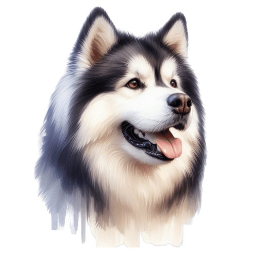 121 Alaskan Malamute Poster Canvas Movie Film Print A0 A1 A2 A3 A4 A5 A6 Art Wal