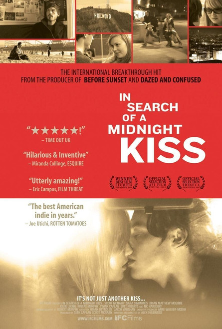 In Search of a Midnight Kiss (2008)_2 Poster Canvas Movie Film Print A0 A1 A2 A3