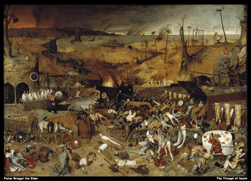pieter-bruegel-the-elder--the-triumph-of-death_11018556004_o(1) Poster Canvas Mo