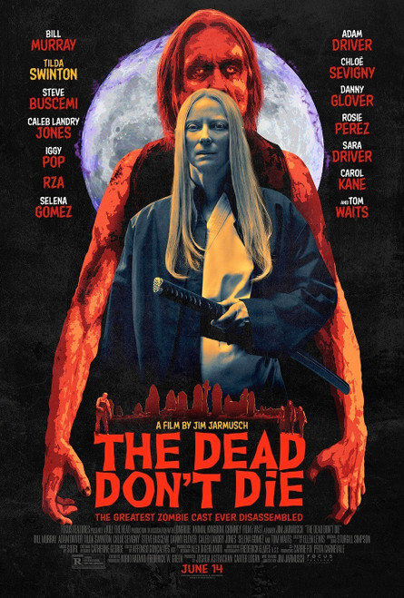 The Dead Don_t Die (2019)_4 Poster Canvas Movie Film Print A0 A1 A2 A3 A4 A5 A6
