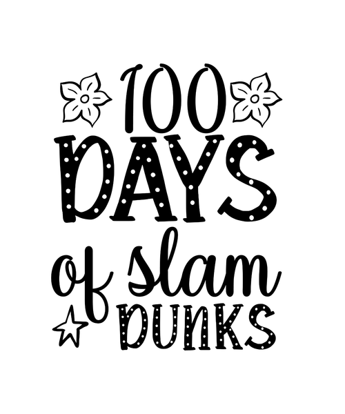 100 Days Of Slam Dunks-01 (2) Poster Canvas Movie Film Print A0 A1 A2 A3 A4 A5 A