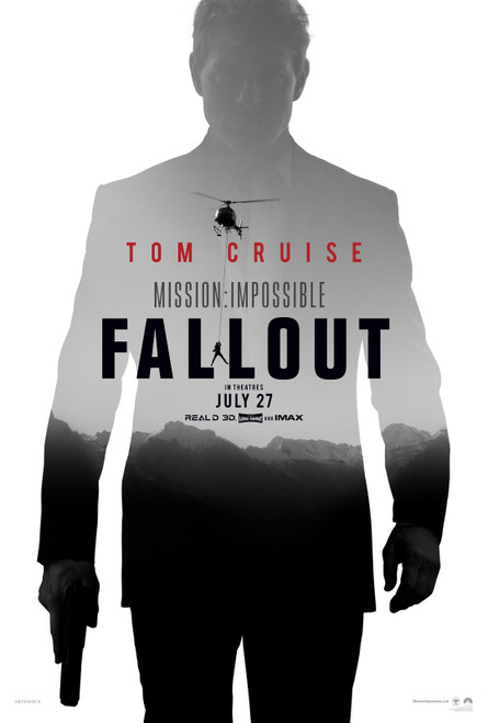 Mission_ Impossible - Fallout (2018)_1 Poster Canvas Movie Film Print A0 A1 A2 A