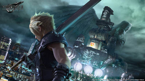 Final Fantasy VII Remake 2 Poster Canvas Movie Film Print A0 A1 A2 A3 A4 A5 A6 A