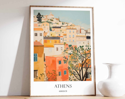 4_Athens poster, Greece poster, Acropolis Poster, Parthenon Poster, Travel Poste