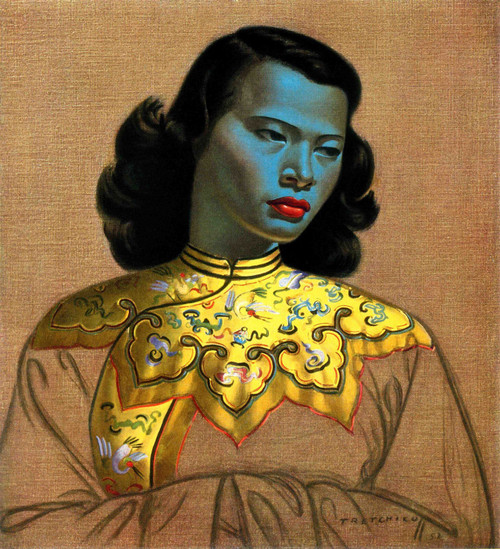 Chinese-Girl-Tretchikoff Poster Canvas Movie Film Print A0 A1 A2 A3 A4 A5 A6 Art