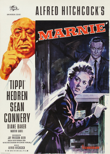 Marnie (1964)_3 Poster Canvas Movie Film Print A0 A1 A2 A3 A4 A5 A6 Art Wall Dec