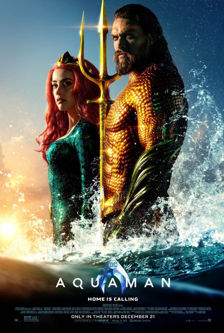 Aquaman (2018)_11 Movie Film Poster Canvas iconic design