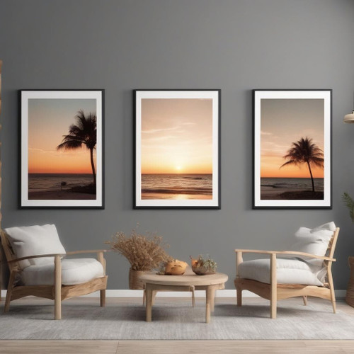 Hollyday Sunset Poster Canvas Movie Film Print A0 A1 A2 A3 A4 A5 A6 Art Wall Dec