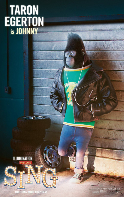 Sing (2016)_4 Poster Canvas Movie Film Print A0 A1 A2 A3 A4 A5 A6 Art Wall Decor