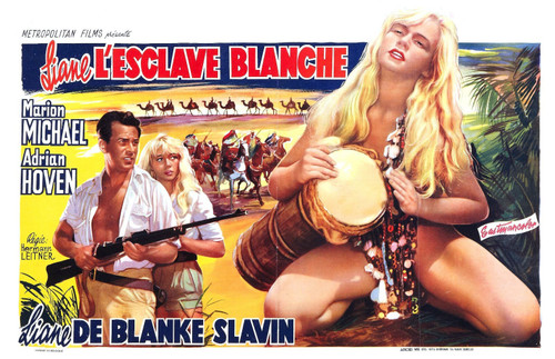 Nature Girl And Slaver 03 Poster Canvas Movie Film Print A0 A1 A2 A3 A4 A5 A6 Ar