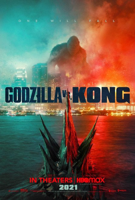 Godzilla vs Kong 1 Poster Canvas Movie Film Print A0 A1 A2 A3 A4 A5 A6 Art Wall