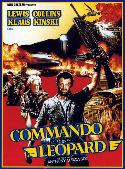 Commando Leopard 01 Poster Canvas Print Art Painting Decor Reprint wall A0 A1 A2