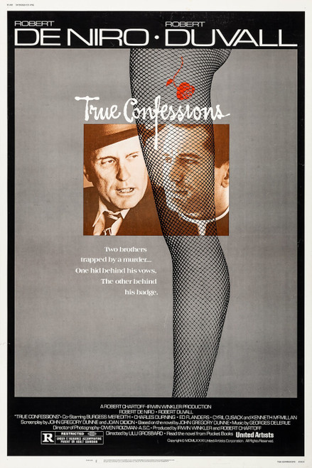 True Confessions (1981)_1 Poster Canvas Movie Film Print A0 A1 A2 A3 A4 A5 A6 Ar