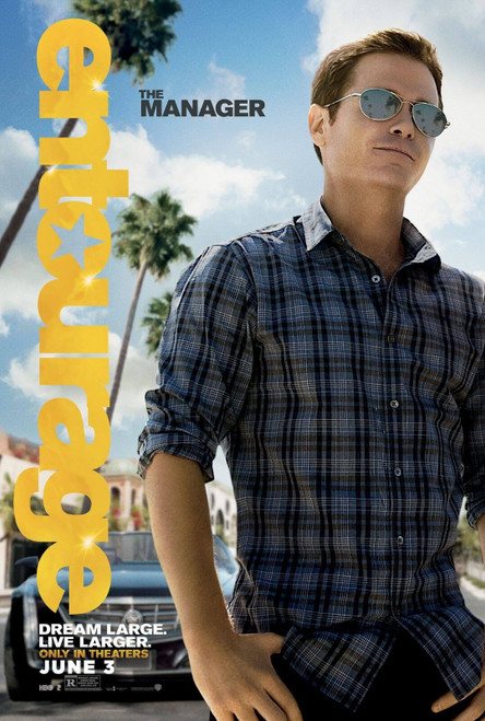 Entourage (2015)_4 Movie Film Poster Canvas iconic design