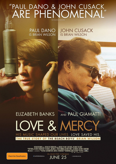 Love & Mercy (2015)_3 Poster Canvas Movie Film Print A0 A1 A2 A3 A4 A5 A6 Art Wa