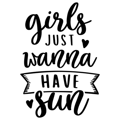 Girls-just-wanna-have-sun (2) Poster Canvas Movie Film Print A0 A1 A2 A3 A4 A5 A