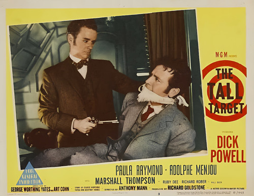 The Tall Target REMASTERED (2) Poster Canvas Movie Film Print A0 A1 A2 A3 A4