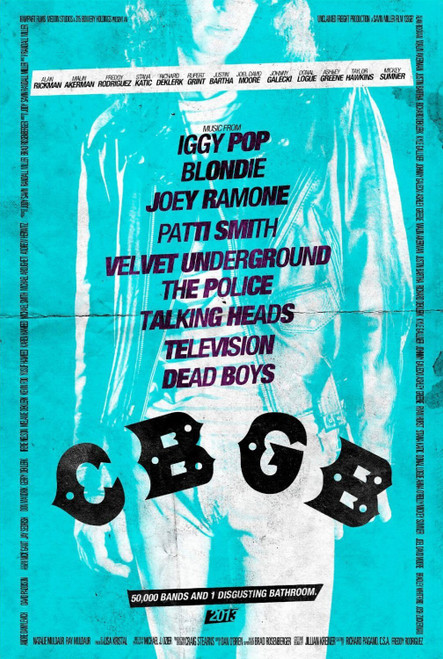 CBGB (2013)_3 Movie Film Poster Canvas iconic design
