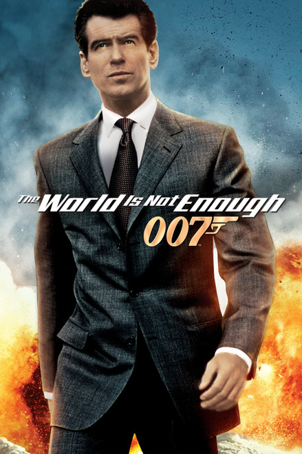 TheWorldIsNotEnough007-1 Poster Canvas Movie Film Print A0 A1 A2 A3 A4 A5 A6 Art