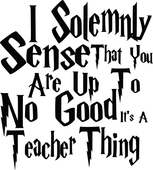 05.solemnly sense no good teacher version Funny Poster Design Canvas Motivation