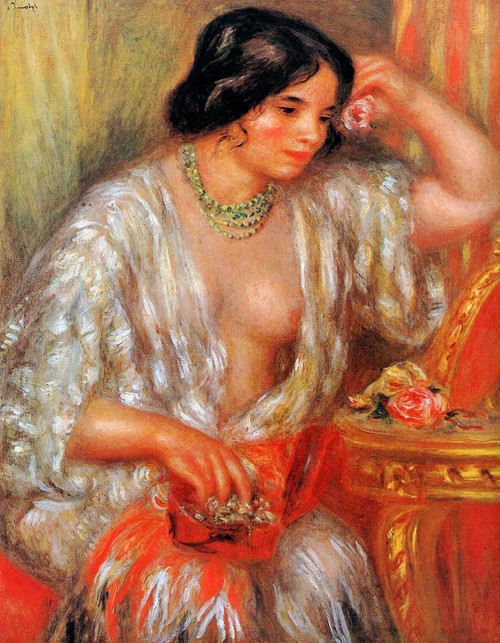 RenoirPierreAuguste-Gabrielle-Sun Poster Canvas Movie Film Print A0 A1 A2 A3 A4