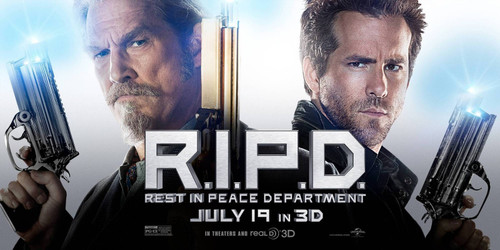 R.I.P.D. (2013)_3 Poster Canvas Movie Film Print A0 A1 A2 A3 A4 A5 A6 Art Wall D