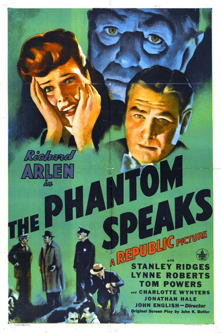 Phantom Speaks 01 Poster Canvas Movie Film Print A0 A1 A2 A3 A4 A5 A6 Art Wall D