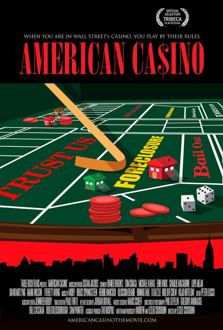 American Casino (2009)_0 Movie Film Poster Canvas iconic design