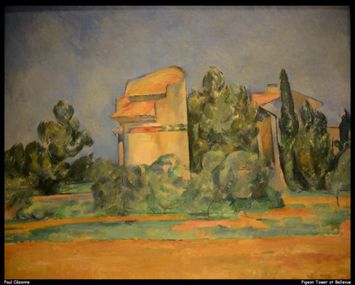 paul-czanne---pigeon-tower-at-bellevue--jpb_27169196659_o(1) Poster Canvas Movie