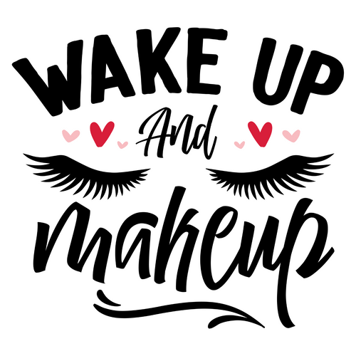 wake up and makeup-01 (5) Poster Canvas Movie Film Print A0 A1 A2 A3 A4 A5 A6 Ar