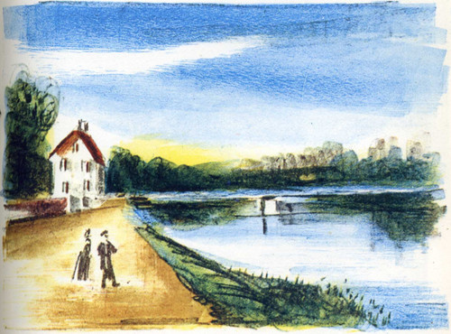Maurice de Vlaminck - Painting nr 143 Poster Canvas Movie Film Print A0 A1 A2 A3