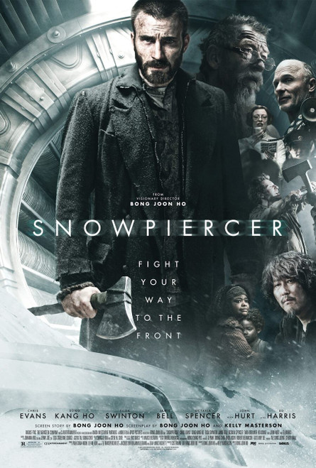 Snowpiercer (2013)_27 Poster Canvas Movie Film Print A0 A1 A2 A3 A4 A5 A6 Art Wa