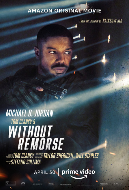 Without Remorse (2021)_1 Poster Canvas Movie Film Print A0 A1 A2 A3 A4 A5 A6 Art
