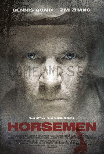 The Horsemen (2009)_3 Poster Canvas Movie Film Print A0 A1 A2 A3 A4 A5 A6 Art Wa