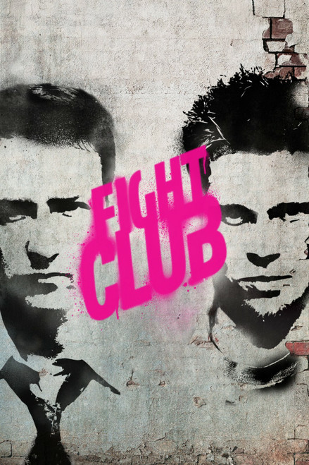 FightClub3- Poster (A0-A4) Film Movie Picture Art Wall Decor Actor