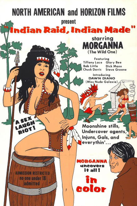 Indian Raid, Indian Made (1969)_0 Poster Canvas Movie Film Print A0 A1 A2 A3 A4