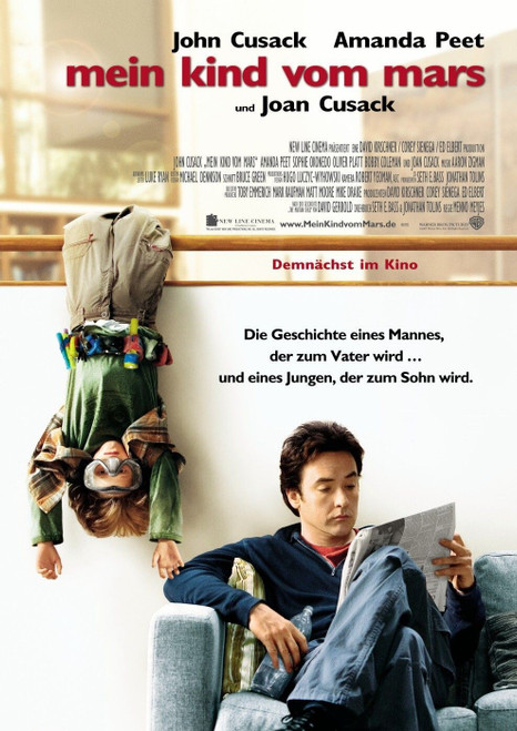 Martian Child (2007)_2 Poster Canvas Movie Film Print A0 A1 A2 A3 A4 A5 A6 Art W