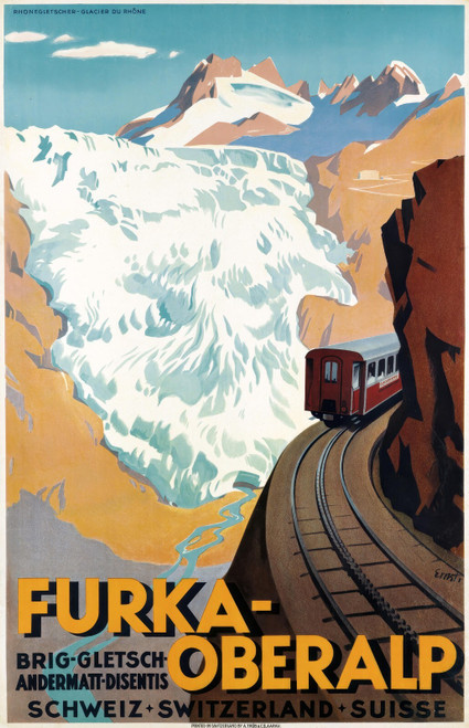 49785636811_ERNST, Otto (1884-1967). Furka-Oberalp, Schweiz, 1930.-artofunivers