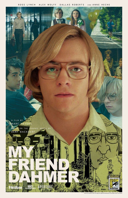 My Friend Dahmer (2017)_1 Poster Canvas Movie Film Print A0 A1 A2 A3 A4 A5 A6 Ar