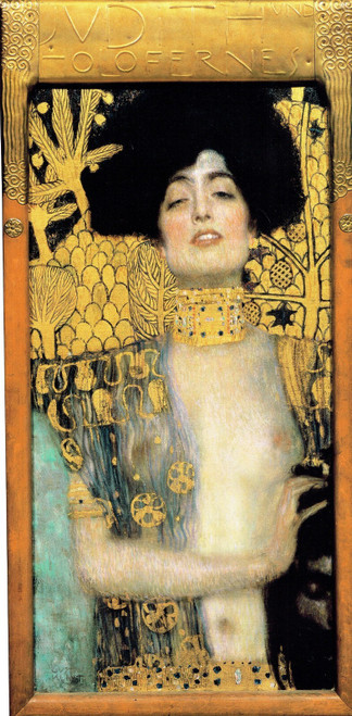 Judith I- Klimt 1901 Poster Canvas Movie Film Print A0 A1 A2 A3 A4 A5 A6 Art Wal