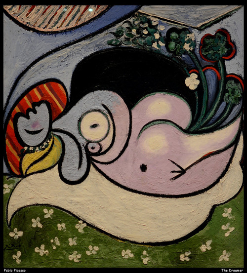 pablo-picasso---the-dreamer--jpb_21771264635_o(1) Poster Canvas Movie Film Print