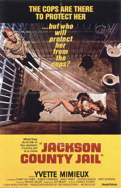 Jackson County Jail (1976)_1 Poster Canvas Movie Film Print A0 A1 A2 A3 A4 A5 A6