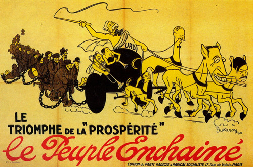1932 Dukercy Le triomphe de la prospérité, législatives de 1932, Post Art Gall